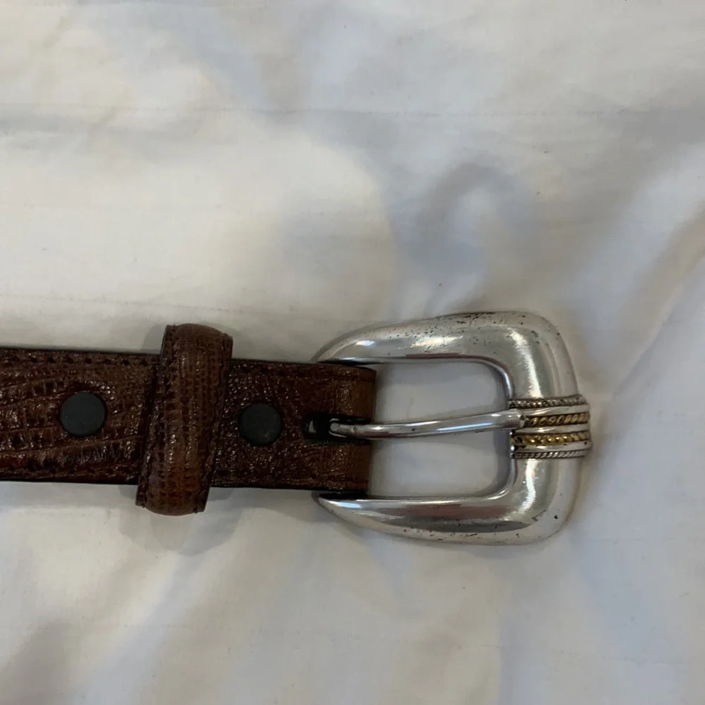 Sentry BraidedGenuine Leather Western Style Brown Belt, Size 34‎